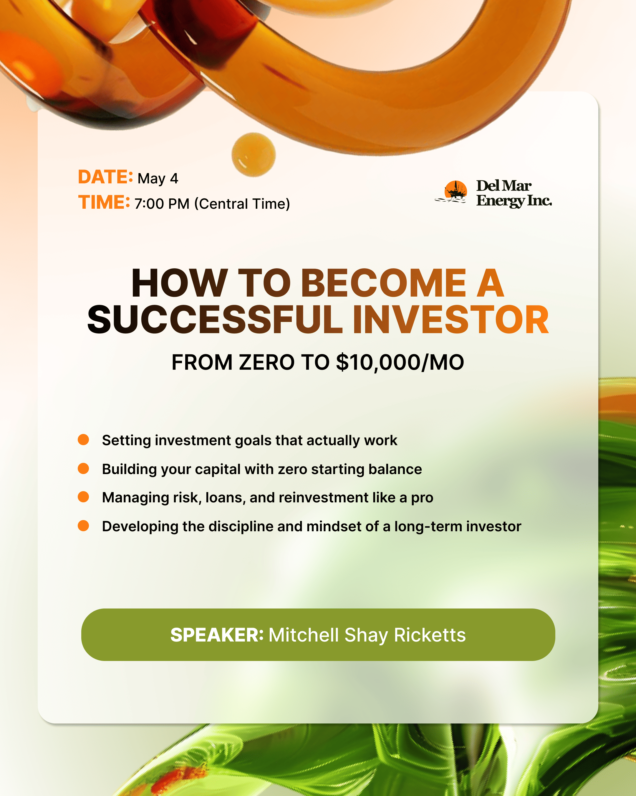 How to become a successful investor: From zero to $10,000/mo